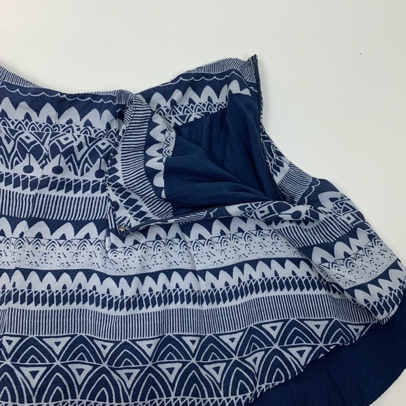 Free People Women’s Lost Temple High Rise Skort Shorts Navy Size 8 - Picture 7 of 13